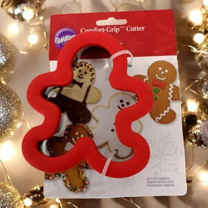 Wilton Original Comfort Grip Cookie Cutter Gingerbread Man  New